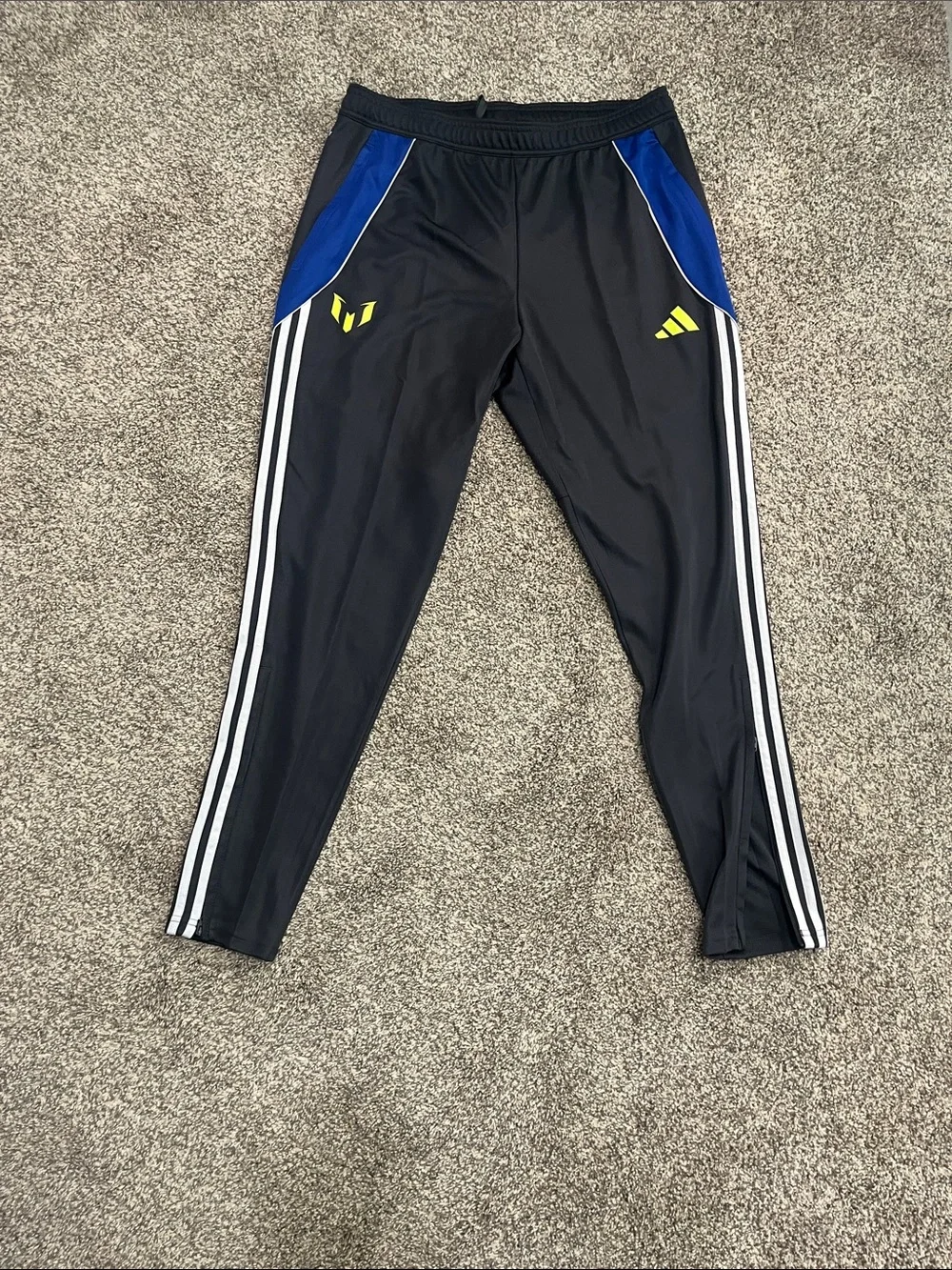 adidas Messi Dark Grey Track Jacket and Pants